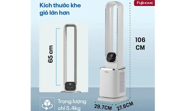 Top 1 so sánh giá Quạt không cánh FUJIHOME BF-05R-HEPA 65W - Tìm sản phẩm giá rẻ nhất - Ảnh 58