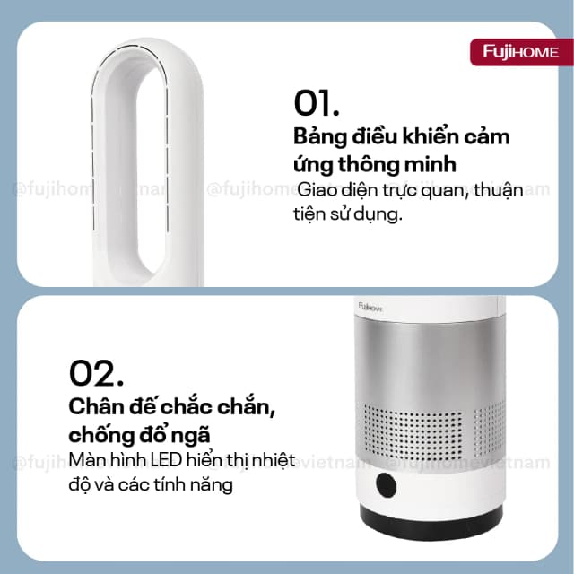 So sánh giá Quạt không cánh FUJIHOME BF18 30W rẻ nhất? - Ảnh 8