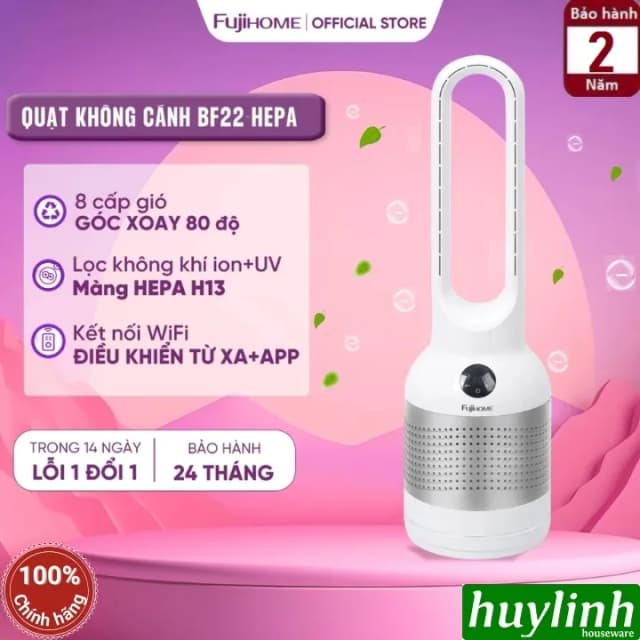 So sánh giá Quạt không cánh FUJIHOME BF22-HEPA 30W rẻ nhất? - Ảnh 12