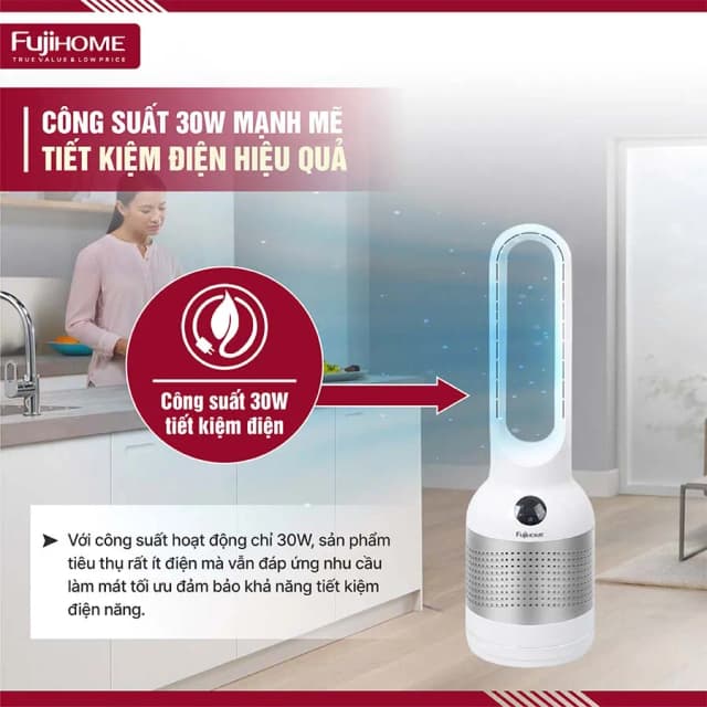 So sánh giá Quạt không cánh FUJIHOME BF22-HEPA 30W rẻ nhất? - Ảnh 17