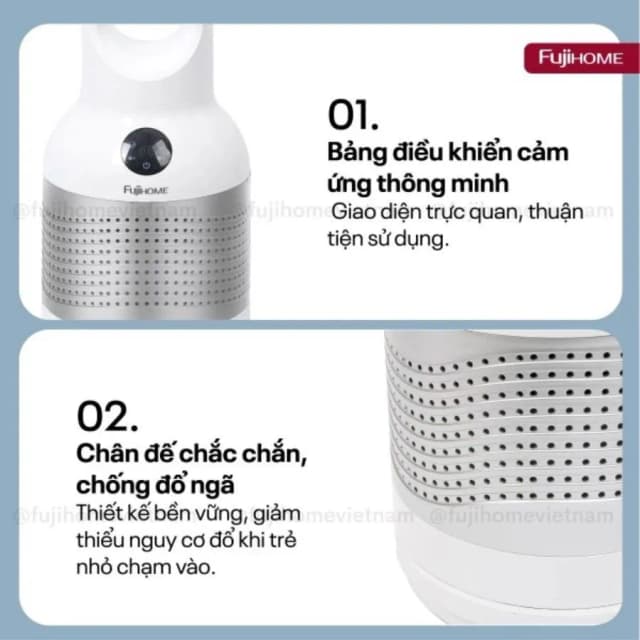 So sánh giá Quạt không cánh FUJIHOME BF22-HEPA 30W rẻ nhất? - Ảnh 9