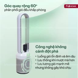 Quạt không cánh Fujihome BF308DC 35W - Giá rẻ nhất hôm nay - Ảnh 2