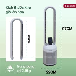 Quạt không cánh Fujihome BF308DC 35W - Giá rẻ nhất hôm nay - Ảnh 9
