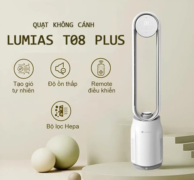 So sánh giá Quạt không cánh LUMIAS T08 38W rẻ nhất? - Ảnh 6
