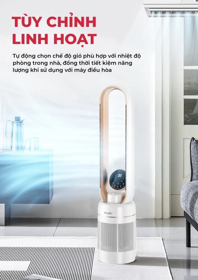 Top 1 so sánh giá Quạt không cánh Magic Eco AC-307 50W - Tìm sản phẩm giá rẻ nhất - Ảnh 13