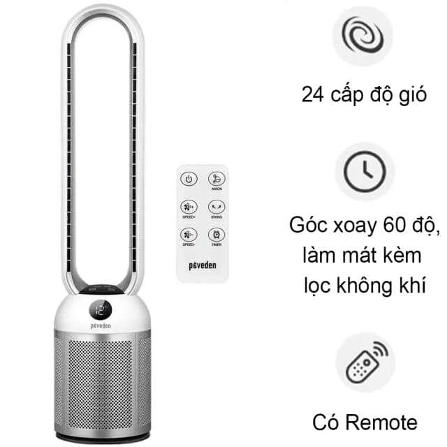 Top 1 so sánh giá Quạt không cánh Paveden PBF-1155AG 50W - Tìm sản phẩm giá rẻ nhất - Ảnh 6