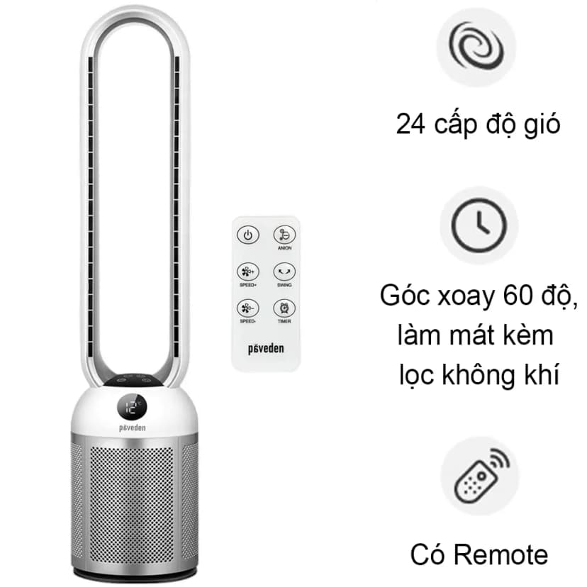 So sánh giá Quạt không cánh Paveden PBF-307S-DC 35W - Tìm sản phẩm giá rẻ nhất - Ảnh 2