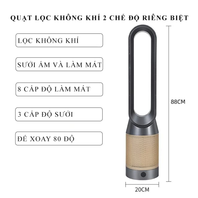 Top 1 so sánh giá Quạt không cánh Paveden PBF-9070AG 70W - Tìm sản phẩm giá rẻ nhất - Ảnh 20