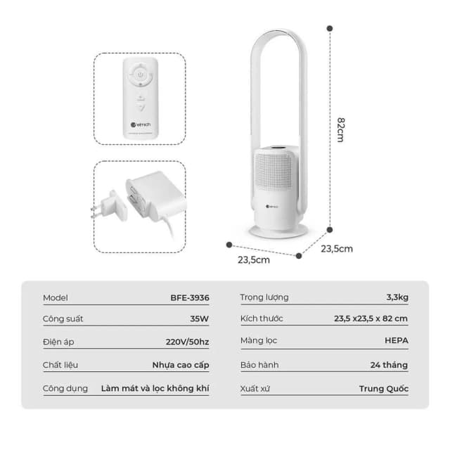 Top 1 so sánh giá Quạt không cánh Paveden PBF-9070AG 70W - Tìm sản phẩm giá rẻ nhất - Ảnh 65
