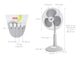 Quạt lửng Asia 3 cánh A16019-XV0 45W - Giá rẻ nhất hôm nay - Ảnh 4