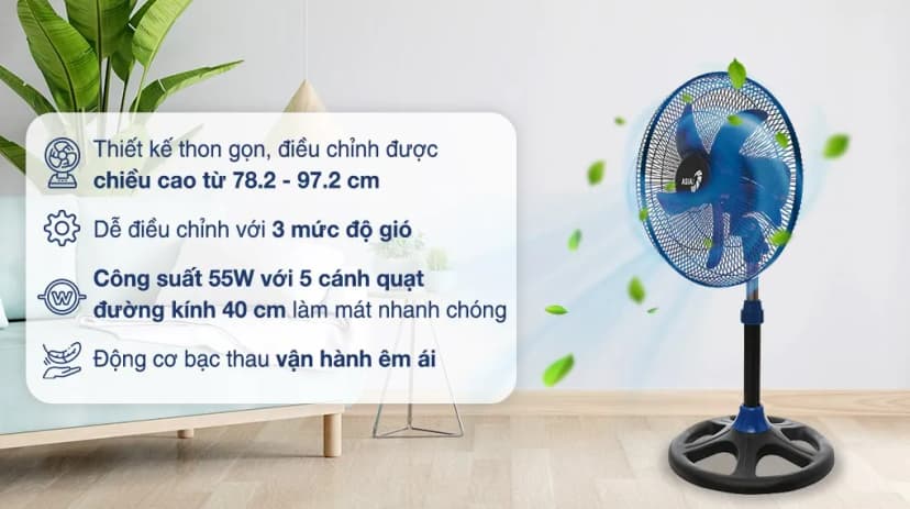 Quạt lửng Asia 3 cánh A16019-XV0 45W - Giá rẻ nhất hôm nay - Ảnh 43