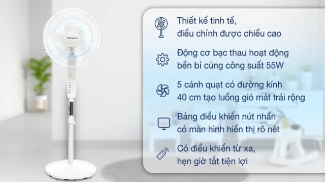 Top 1 so sánh giá Quạt sạc điện Kangaroo 5 cánh KG745 24W - Tìm sản phẩm giá rẻ nhất - Ảnh 79