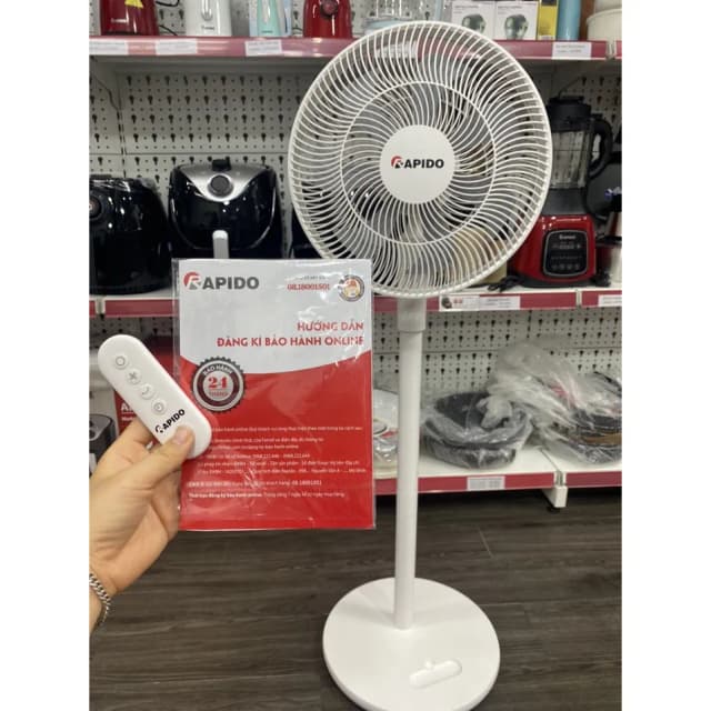 So sánh giá Quạt sạc điện Rapido 7 cánh RBF-30 30W rẻ nhất? - Ảnh 19