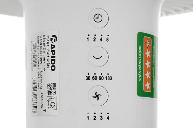 So sánh giá Quạt sạc điện Rapido 7 cánh RBF-30 30W rẻ nhất? - Ảnh 10