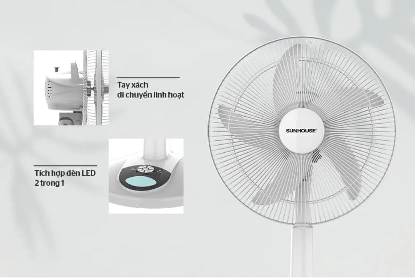 So sánh giá Quạt sạc điện Sunhouse 5 cánh SHD7221 15W - Tìm sản phẩm giá rẻ nhất - Ảnh 15
