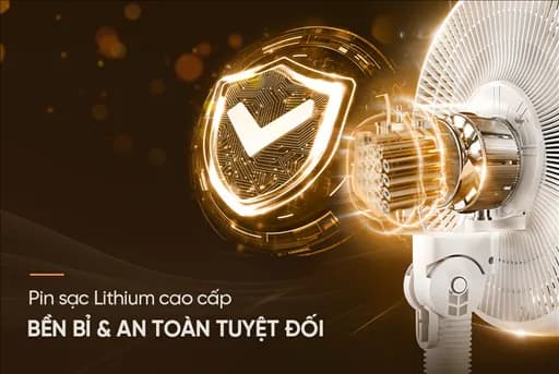 So sánh giá Quạt sạc điện Sunhouse 5 cánh SHD7221 15W - Tìm sản phẩm giá rẻ nhất - Ảnh 9