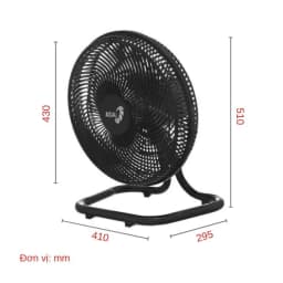 So sánh giá Quạt sàn Asia 5 cánh VY616090 55W - Tìm sản phẩm giá rẻ nhất - Ảnh 3