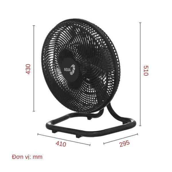 So sánh giá Quạt sàn Asia 5 cánh VY616090 55W - Tìm sản phẩm giá rẻ nhất - Ảnh 3