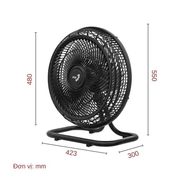 So sánh giá Quạt sàn Asia 5 cánh VY616990 55W - Tìm sản phẩm giá rẻ nhất - Ảnh 5