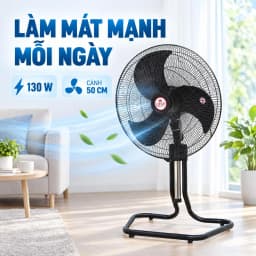 Quạt sàn Lifan 3 cánh S-20CN(CQ) 130W - Giá rẻ nhất hôm nay - Ảnh 2