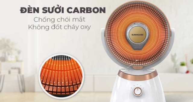 So sánh giá Quạt sưởi carbon Sunhouse SHD7008 Trắng rẻ nhất? - Ảnh 13