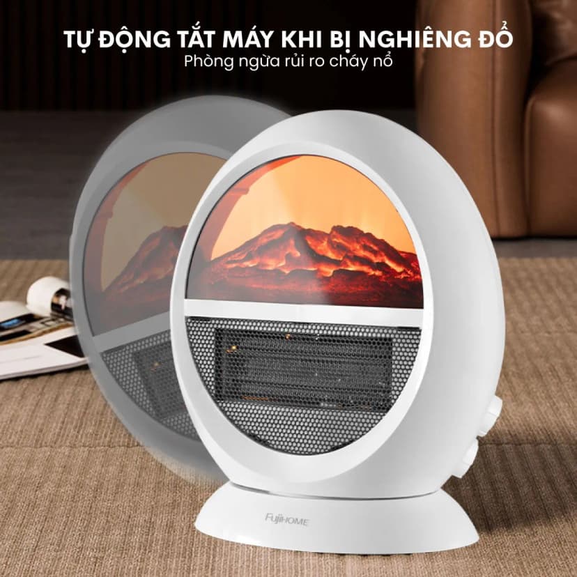 So sánh giá Quạt sưởi để bàn FUJIHOME FH09 - Tìm sản phẩm giá rẻ nhất - Ảnh 12