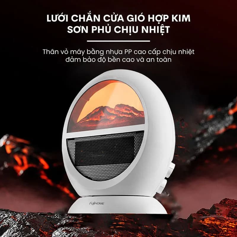 So sánh giá Quạt sưởi để bàn FUJIHOME FH09 - Tìm sản phẩm giá rẻ nhất - Ảnh 9