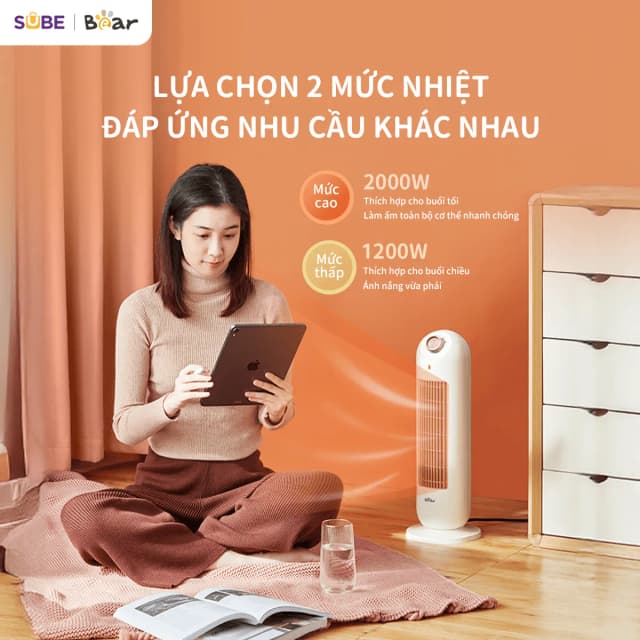 So sánh giá Quạt sưởi gốm Bear SH-4H20Z rẻ nhất? - Ảnh 19
