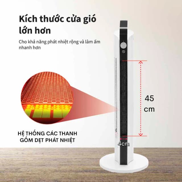 So sánh giá Quạt sưởi gốm ceramic FUJIHOME FH2000M rẻ nhất? - Ảnh 7