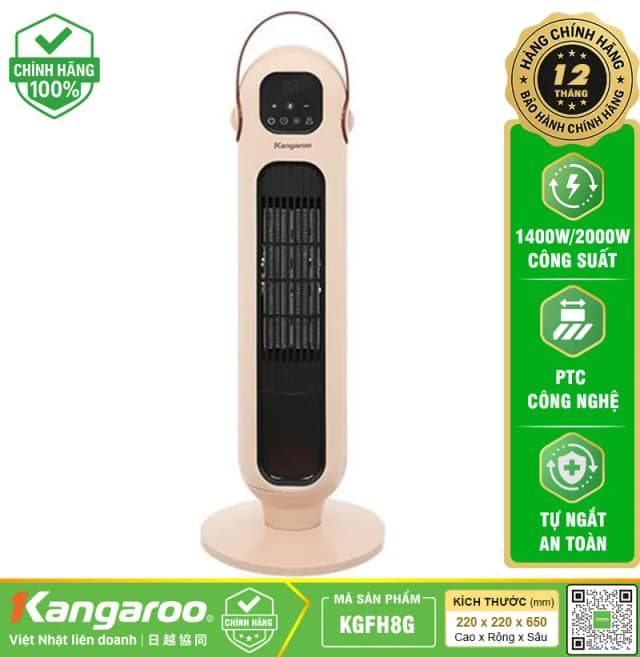 So sánh giá Quạt sưởi gốm Kangaroo KGFH8G rẻ nhất? - Ảnh 4