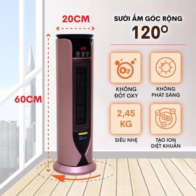 Top 1 so sánh giá Quạt sưởi gốm FujiE CH-1600RM - Tìm sản phẩm giá rẻ nhất - Ảnh 16