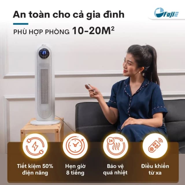 Top 1 so sánh giá Quạt sưởi gốm FujiE CH-1600RM - Tìm sản phẩm giá rẻ nhất - Ảnh 100