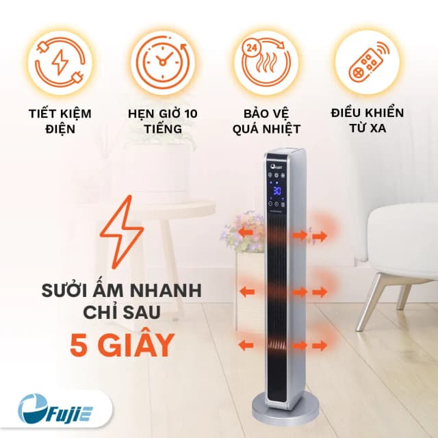 So sánh giá Quạt sưởi gốm FUJIE CH-2200 rẻ nhất? - Ảnh 17