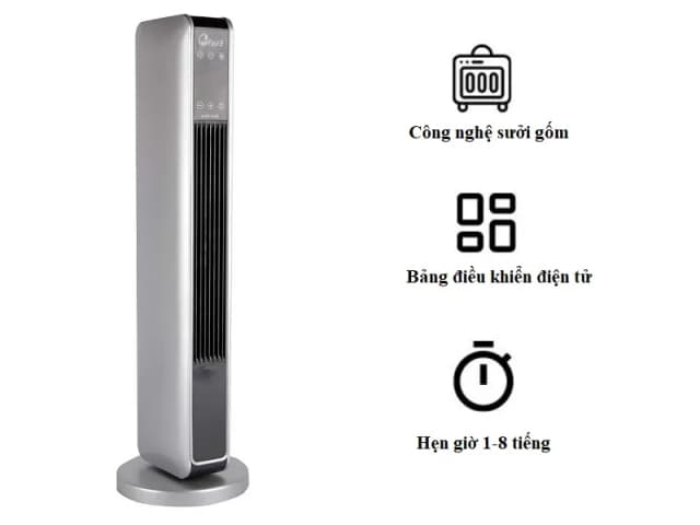 So sánh giá Quạt sưởi gốm FUJIE CH-2200 rẻ nhất? - Ảnh 6