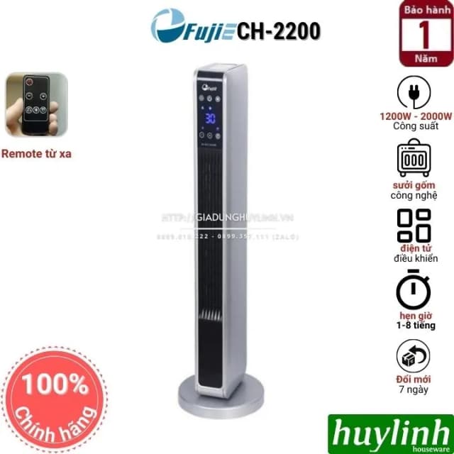 So sánh giá Quạt sưởi gốm FUJIE CH-2200 rẻ nhất? - Ảnh 8