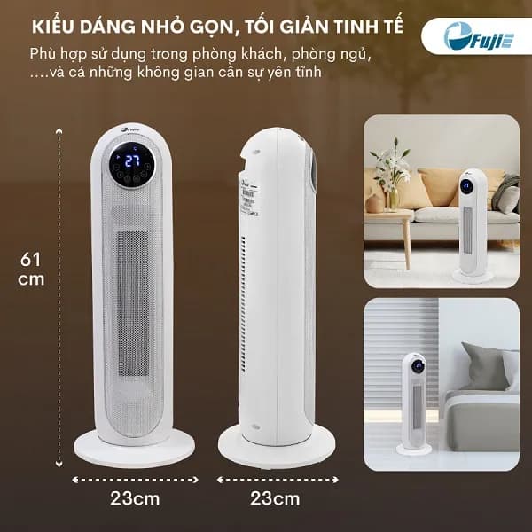 So sánh giá Quạt sưởi gốm FUJIE CH-2300 rẻ nhất? - Ảnh 4
