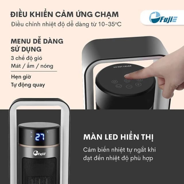 So sánh giá Quạt sưởi gốm FujiE CH-2400 rẻ nhất? - Ảnh 13