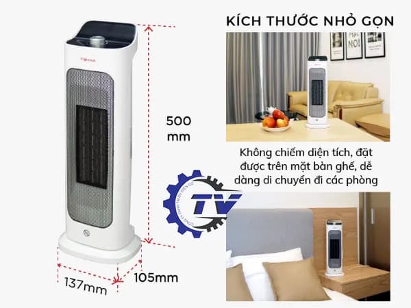 So sánh giá Quạt sưởi gốm FUJIHOME FH1000 rẻ nhất? - Ảnh 10
