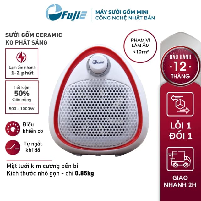 Top 1 so sánh giá Quạt sưởi gốm FUJIHOME FH1100 - Tìm sản phẩm giá rẻ nhất - Ảnh 40