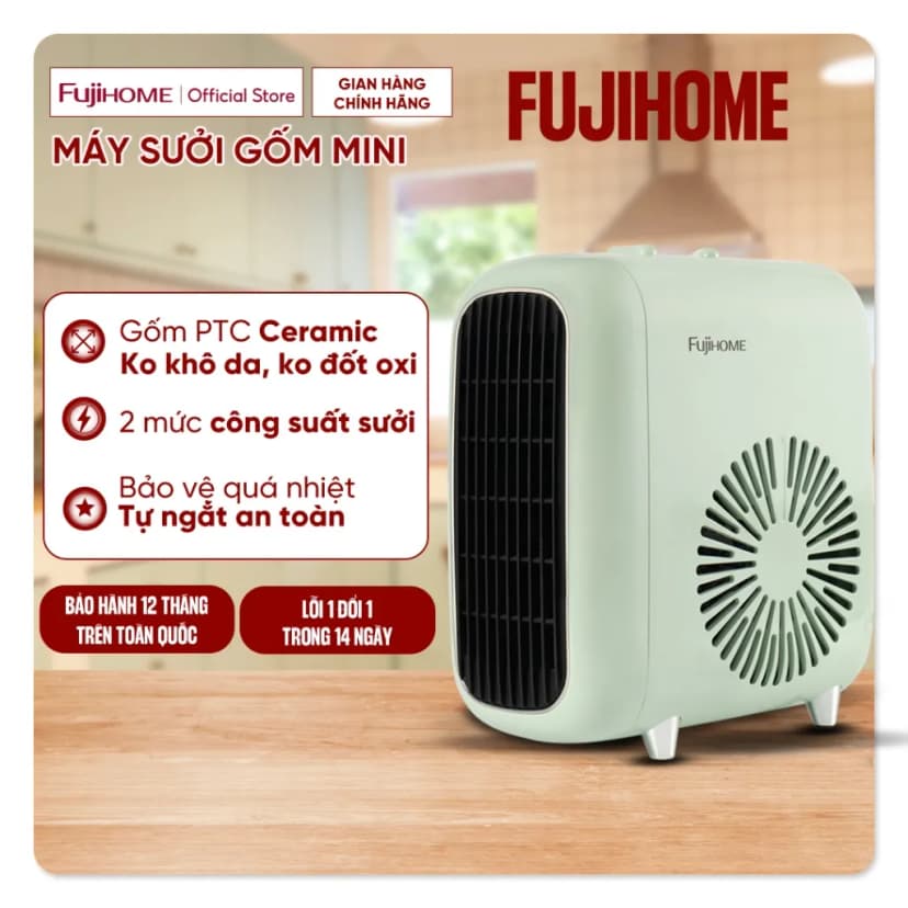 Quạt sưởi gốm FUJIHOME FH1100 - Giá rẻ nhất hôm nay - Ảnh 43