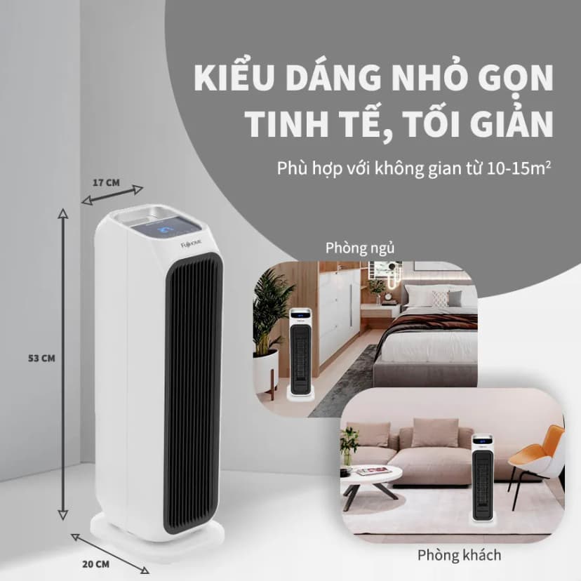 Quạt sưởi gốm FUJIHOME FH1100 - Giá rẻ nhất hôm nay - Ảnh 63