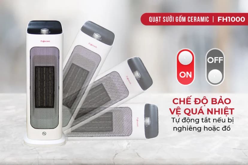 Quạt sưởi gốm FUJIHOME FH1100 - Giá rẻ nhất hôm nay - Ảnh 74