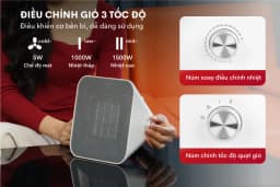Quạt sưởi gốm FUJIHOME FH1100 - Giá rẻ nhất hôm nay - Ảnh 9