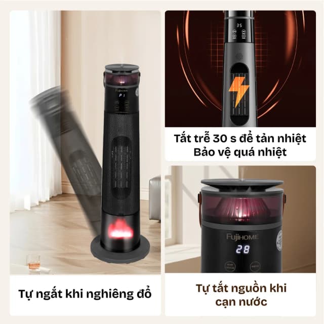 Top 1 so sánh giá Quạt sưởi gốm FUJIHOME FH1100 - Tìm sản phẩm giá rẻ nhất - Ảnh 85