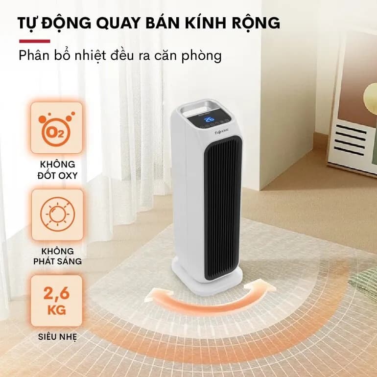 Quạt sưởi gốm FUJIHOME FH1100 - Giá rẻ nhất hôm nay - Ảnh 92