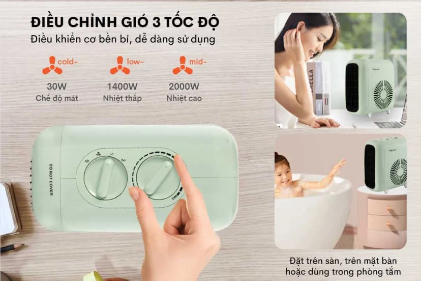 So sánh giá Quạt sưởi gốm FUJIHOME FH1200 - Tìm sản phẩm giá rẻ nhất - Ảnh 14