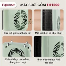 So sánh giá Quạt sưởi gốm FUJIHOME FH1200 - Tìm sản phẩm giá rẻ nhất - Ảnh 19