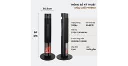 Quạt sưởi gốm FUJIHOME FH1950 - Giá rẻ nhất hôm nay - Ảnh 12