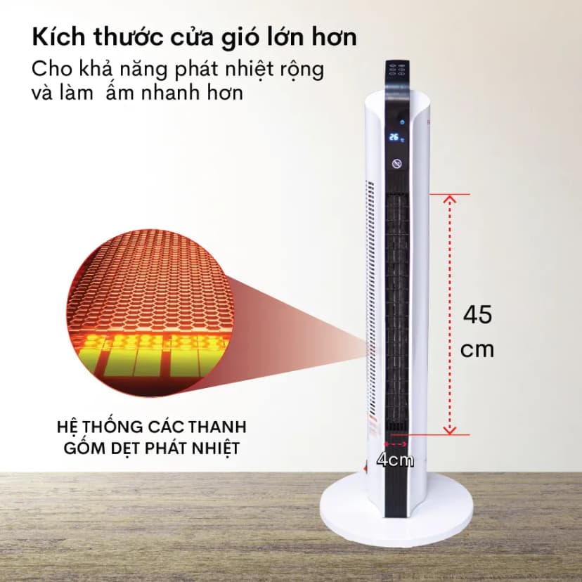 So sánh giá Quạt sưởi gốm FUJIHOME FH2000 - Tìm sản phẩm giá rẻ nhất - Ảnh 13