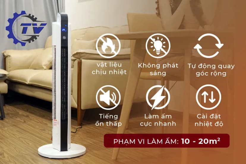 So sánh giá Quạt sưởi gốm FUJIHOME FH2000 - Tìm sản phẩm giá rẻ nhất - Ảnh 6